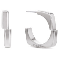 Calvin Klein Módní ocelové náušnice Bold Metals 35000557