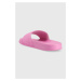 Pantofle Roxy Slippy dámské, růžová barva, ARJL100999