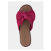 Růžové pantofle Tamaris