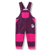 Dívčí laclové outdoorové kalhoty - KUGO G8557, fialovorůžová Barva: Fialovorůžová