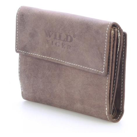 Rozkládací kožená pánská peněženka Nazario světle hnědá Wild