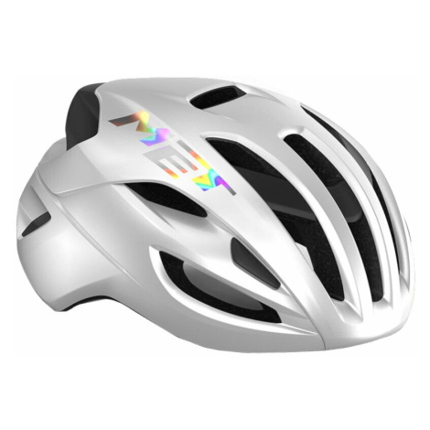 MET Rivale MIPS White Holographic/Glossy Cyklistická helma