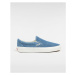 VANS Classic Slip-on Summer Linen Shoes Unisex Blue, Size