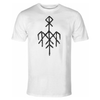 Tričko metal pánské Wardruna - Black Rune Logo on White - NNM - WAR089
