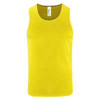 SOĽS Sporty Tt Pánské funkční tílko SL02073 Neon yellow