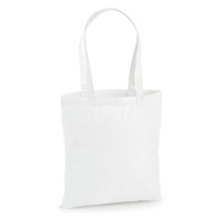 Westford Mill Nákupní bavlněná taška WM201 White