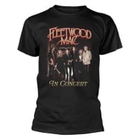 Fleetwood Mac Tričko In Concert Unisex Black