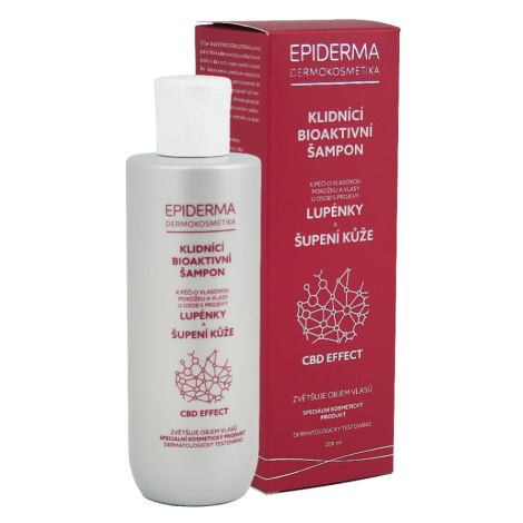 EPIDERMA Bioaktivní CBD šampon při lupénce 200 ml