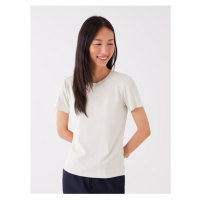 LC Waikiki Crew Neck Plain Short Sleeve Women's T-Shirt