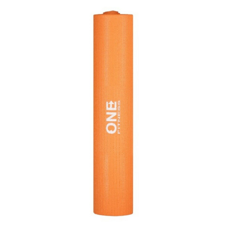 ONE Fitness YM02 Podložka pro jógu oranžová