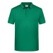 James&amp;Nicholson Pánská polokošile JN8010 Irish Green