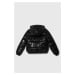 Dětská bunda Sisley černá barva