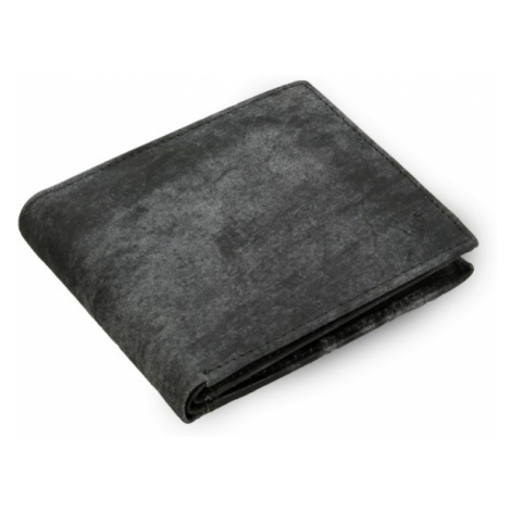 Černá pánská kožená peněženka ve stylu JEANS Donovan Arwel