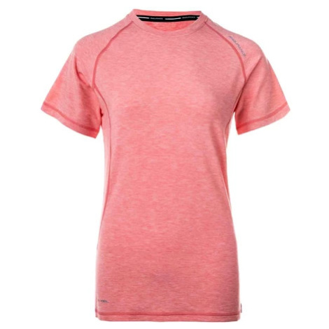 Dámské tričko Endurance Tearoa Wool SS růžovo-červené
