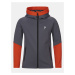 Mikina Peak Performance Jr Rider Zip Hood - Šedá