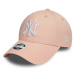 New Era 9FORTY ESSENTIALS NEW YORK YANKEES Dámská kšiltovka, lososová, velikost