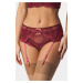 Podvazkový pás Superboost Lace Cranberry Gossard