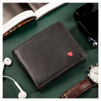 Pánská kožená peněženka Peterson MR-12-CN černá