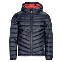 Jack & Jones JJEFLY PUFFER HOOD Tmavě modrá