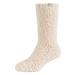 Skechers 2PPK Wm Cozy Fuzzy Socks Béžová