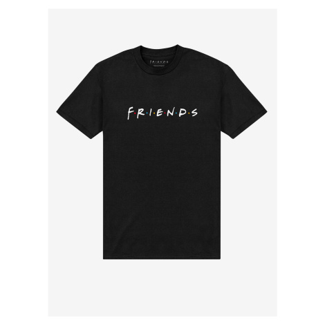 Černé tričko Friends Friends Logo ZOOT.FAN