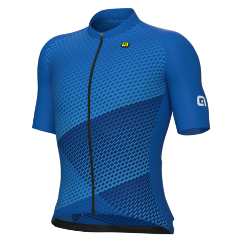 ALÉ Cyklistický dres s krátkým rukávem - WEB PR-E - světle modrá