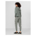 4F-WOMENS TROUSERS SPDC010-44S-OLIVE Zelená