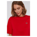 Bavlněné tričko Lacoste červená barva, TF5441-001