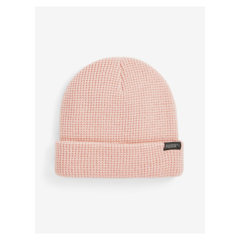 Růžová dámská čepice Puma Archive Mid Fit Beanie - Dámské