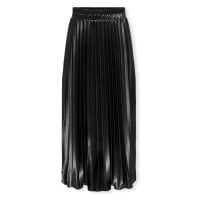 Only Lyon Pleated Shine Skirt - Black Černá