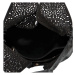 Trendy dámská koženková kabelka Riona, černá