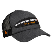 Savage gear kšiltovka attitude cap onesize grey melange