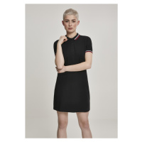 Dámské šaty // Urban Classics Ladies Polo Dress black