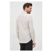 Plátěná košile Calvin Klein pánská, regular, s klasickým límcem, K10K108664