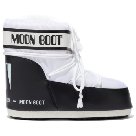 MOON BOOT-Icon Low Nylon white Bílá
