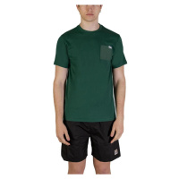 Aquascutum ACTIVE SHELL POCKET T-SHIRT AA_B004_TS009 Zelená