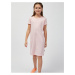 Světle růžové holčičí letní šaty SAM73 Pyxis
