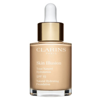 Clarins Skin Illusion Natural Hydrating Foundation rozjasňující hydratační make-up SPF 15 odstín