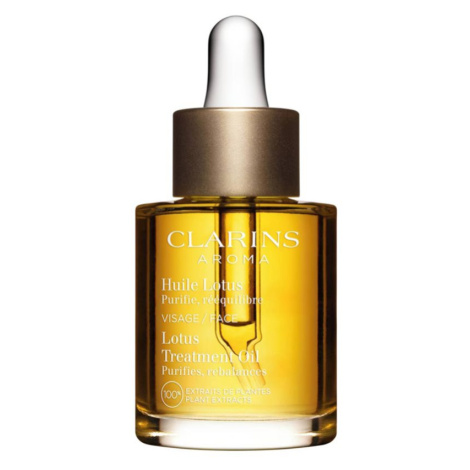 Clarins Lotus Treatment Oil regenerační olej s vyhlazujícím účinkem na den i noc 30 ml
