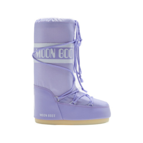 Dámské vysoké zimní boty MOON BOOT Icon Nylon lilac