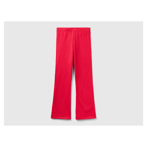 Benetton, Flared Leggings In Stretch Cotton United Colors of Benetton