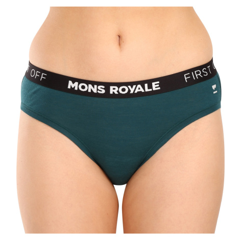 Dámské kalhotky Mons Royale merino zelené (100044-1169-300)