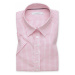 Dámská košile s jemným světle růžovým vzorem 12594