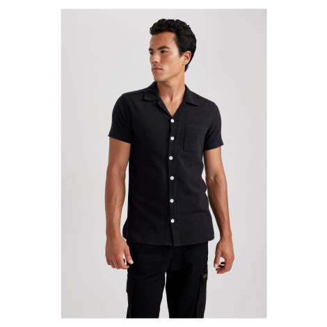 DEFACTO Regular Fit Cotton Short Sleeve Shirt