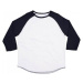 Mantis Pánské baseballové tričko Superstar s kontrastními 3/4 rukávy