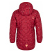 Dívčí zimní prošívaný kabát Kilpi DAMIA-JG tmavě červená