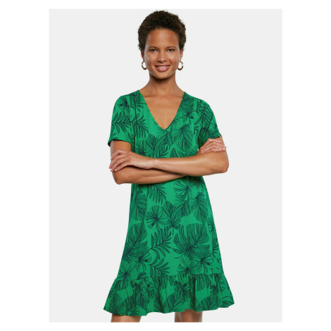 Zelené áčkové šaty Desigual Vest Nadia - Dámské