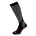 Lyžařské podkolenky (ponožky) BLIZZARD Wool Sport ski socks, black pink