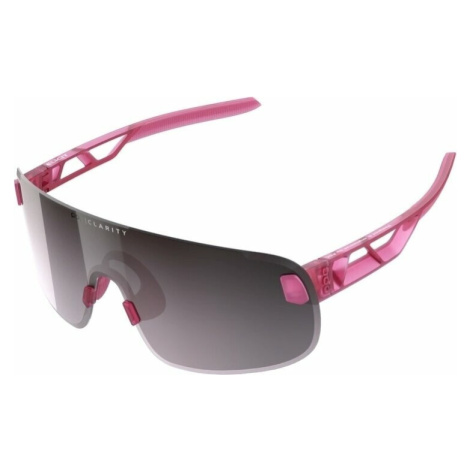 POC Elicit Actinium Pink Translucent/Violet Silver Mirror Cyklistické brýle
