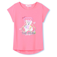 Dívčí tričko KUGO TM6218, světle růžová Barva: Růžová